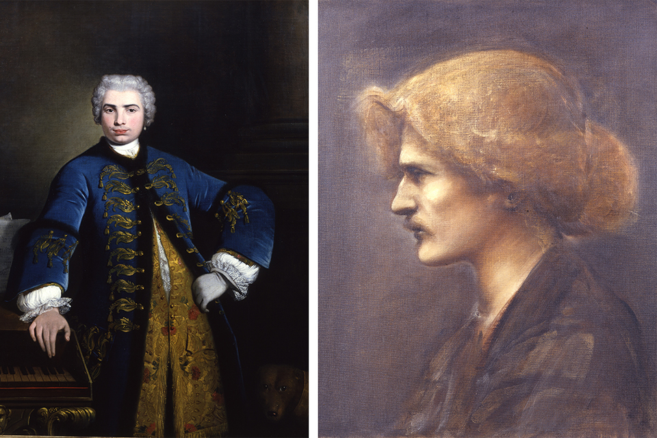 The portraits currently on loan